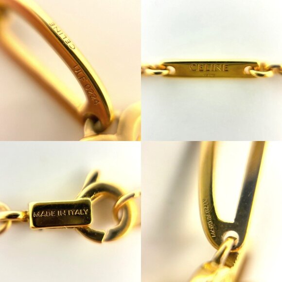 CELINE Gold Necklace - Picture 4 of 5